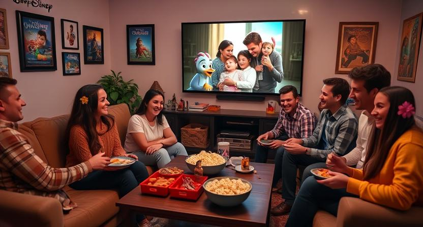 Family Movie Night – Fun with Disney | Bonding Activity